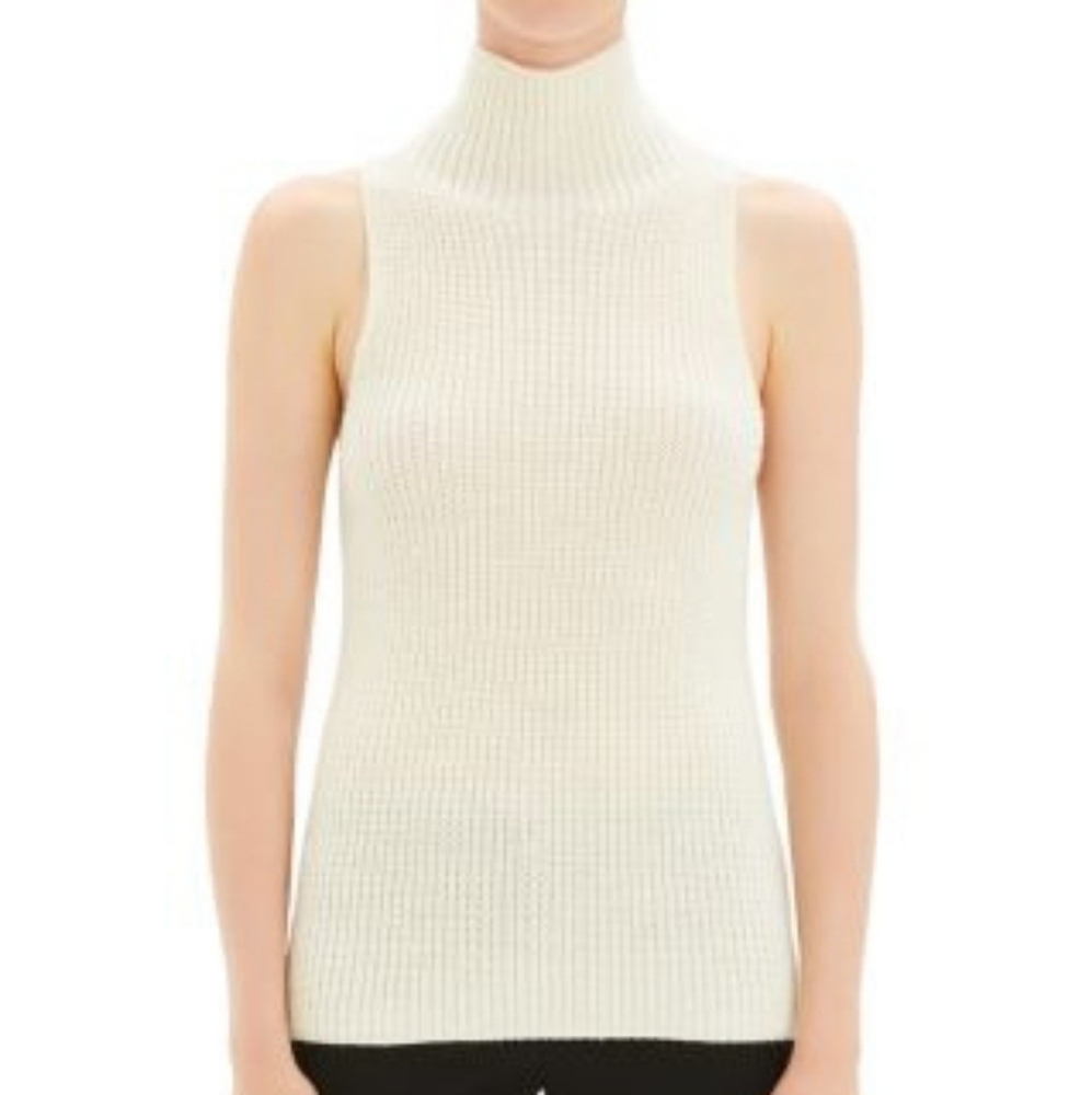 Theory Sleeveless Mock Turtleneck NWT